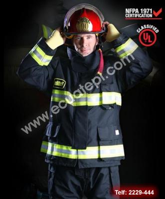 Equipos de Bomberos:  >TRAJE COMPLETO DE BOMBEROS