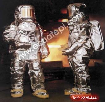 Fire Equipment:  >ALUMINIZED SUITS