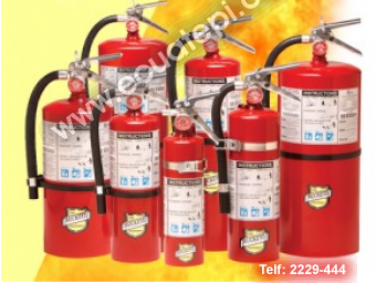 Fire Extinguishers: American Portable Fire Extinguishers:  >DRY CHEMICAL POWDER
